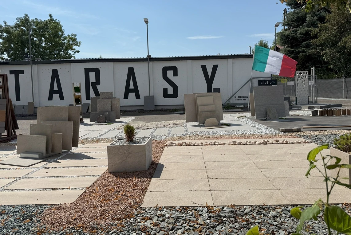 Tarcon Tarasy Poznań - Ceramika Sosnowski Płytki tarasowe.webp